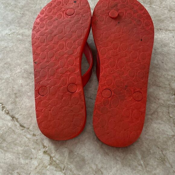 COACH Flip Flops - Picture 3 of 5